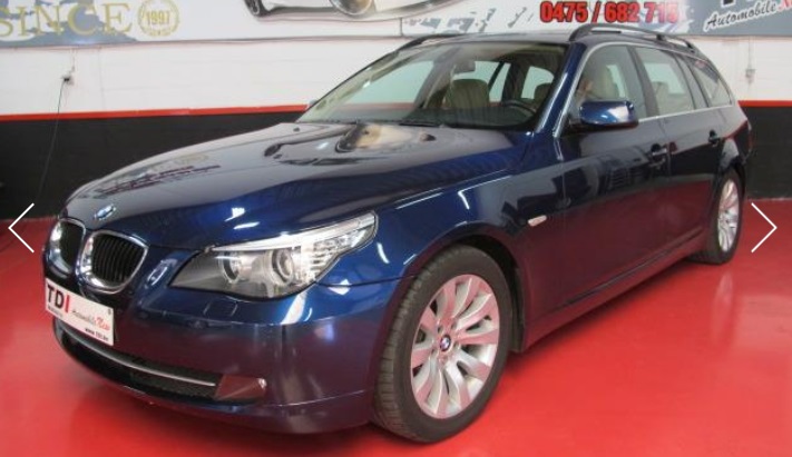 Left hand drive BMW 5 SERIES 520 D TOURING